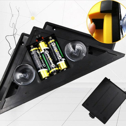 Yellow 90 Degree Laser Square Level Tool - Right Angle Line Projector for Tiling & Flooring Layout - Dual Bubble Alignment Aid for DIY Renovation (190mm).