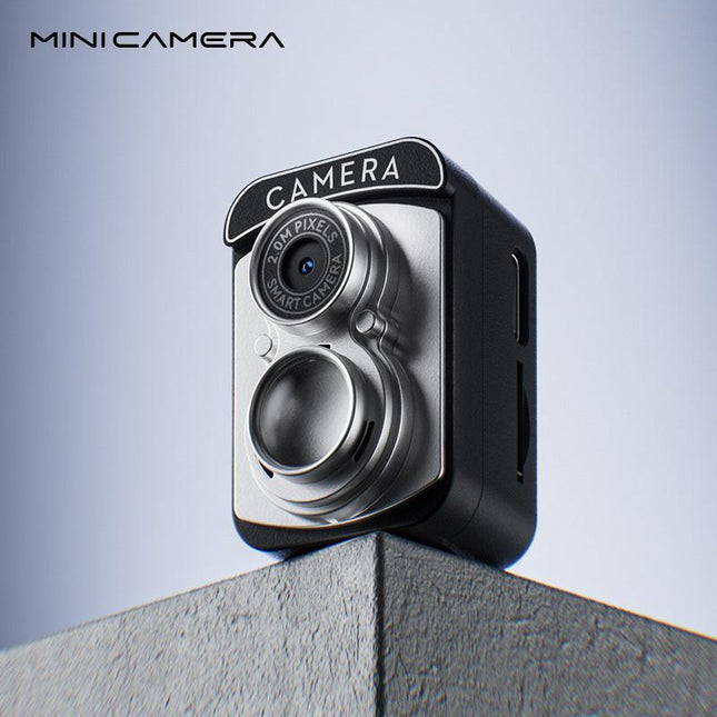 Retro Design Mini Digital Thumb Camera for Students - 2.0MP Video Recording with 16GB TF Card and 6 Style Filters - Compact CCD Style.