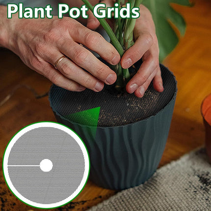 6 Pack Plant Pot Grids 15.7 Inch Flower Pot Soil Protector Cat Dog Pet Proof Cover for Australian Homes Indoor Outdoor Gardening Soil Guard.