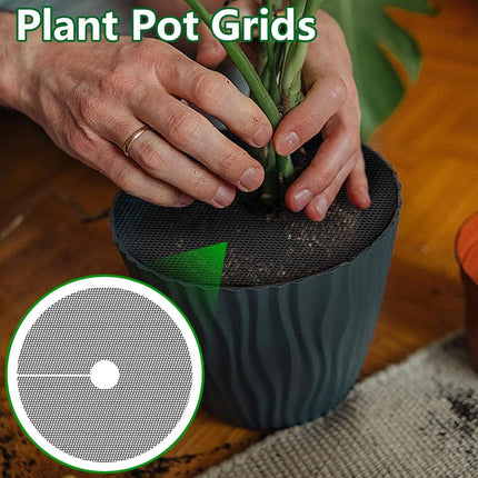 6 Pack Plant Pot Grids 15.7 Inch Flower Pot Soil Protector Cat Dog Pet Proof Cover for Australian Homes Indoor Outdoor Gardening Soil Guard.
