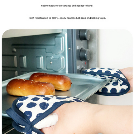 Red 2 Pack Heart Shaped Oven Mitts Heat Resistant Cotton Pot Holders Double Layer Thick Insulation Kitchen Gloves for Baking Cooking.