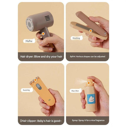 Engage Your Child with Imaginative Role Play(Hairdressing toy set).