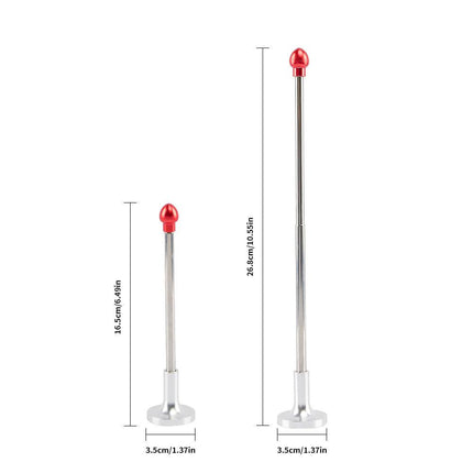 Red Adjustable Magnetic Golf Club Face Alignment and Swing Trainer.