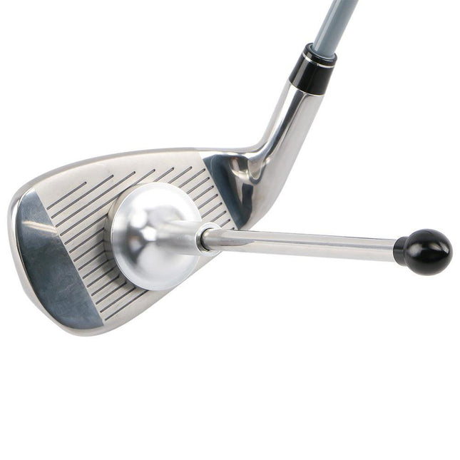 Black Adjustable Magnetic Golf Club Face Alignment and Swing Trainer.