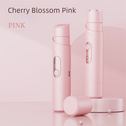 Pink Lectric Bikini Trimmer for Women, 1 Set Rechargeable 2 in 1 Body & FacialHair Removal.