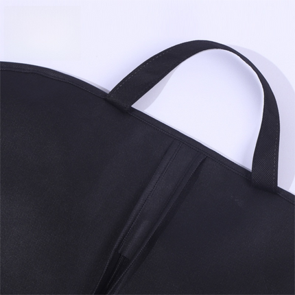 2-Pack Travel Long Dress Garment Carrier Bag Suit Bags(60×100CM) -  Non-Woven Dust Cover, Foldable Hanging Clothes Storage Bag with Reinforced Handle.