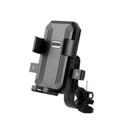 2-Pack Shock-Absorbing and Non-Slip Handlebar Phone Holder with Detachable Mini Umbrella - Waterproof & Windproof and Sunshade, 360° rotatable.