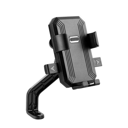 2-Pack Shock-Absorbing and Non-Slip Rearview Mirror Phone Holder with Detachable Mini Umbrella  - , Waterproof & Windproof and Sunshade, 360° rotatable.