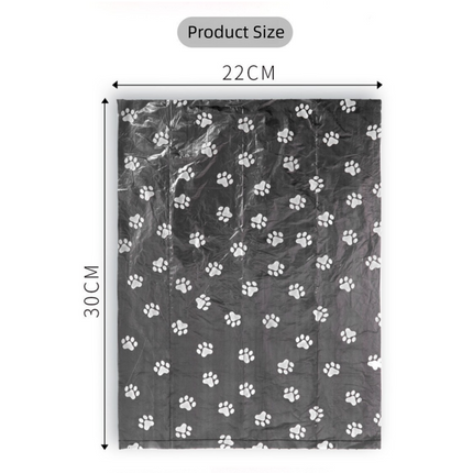 150-Count Biodegradable Dog Poop Bags with Bone Dispenser - Extra Thick Leak-Proof Pet Supplies.