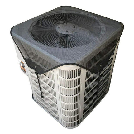 2-Pack Ventilated Resin Mesh Outdoor Air Conditioner Cover(71x71cm / 28x28inch) - Anti-Sun Heat Reduction AC Unit Net for Exterior Use.
