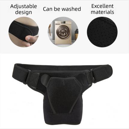 Adjustable Neoprene Sports Shoulder Brace - Compression Support for Dislocation, Strain Prevention, and Injury Recovery.
