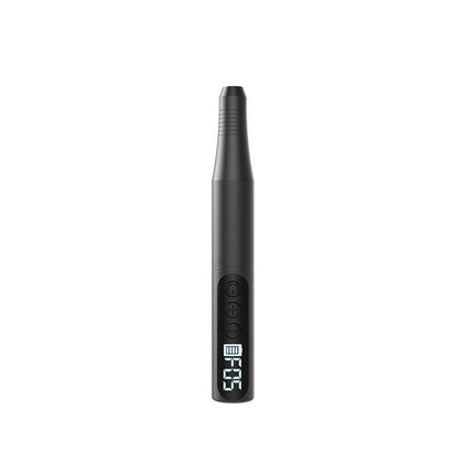 Black Portable Wireless Professional Electric Nail Drill Machine Includeing 6 Nail Drill Bits- High-Speed 20000 RPM, Adjustable 4-Speeds with LCD Display.
