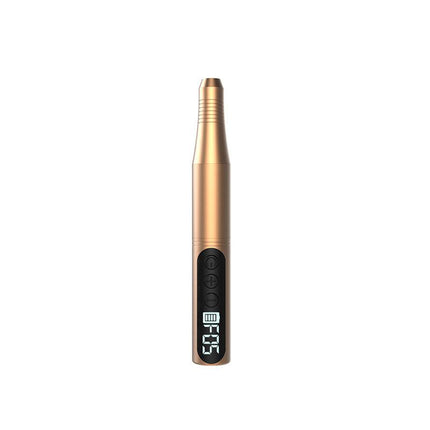 Golden Portable Wireless Professional Electric Nail Drill Machine Includeing 6 Nail Drill Bits- High-Speed 20000 RPM, Adjustable 4-Speeds with LCD Display.