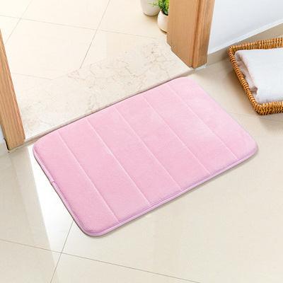 Pink Ultra-Absorbent Non-Slip Thickened Bath Mat(1.8x40x120CM) - Luxurious Durable Soft Floor Rug with Rubber Backing, Hand & Machine Washable Doormat for Bathroom & Entry.