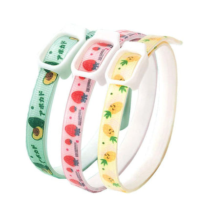 2-Pcs Pink Pet Insect Repellent Collar with Plant-Based Essential Oils – Adjustable, Water-Washable & Safe for Dogs and Cats(52cm).