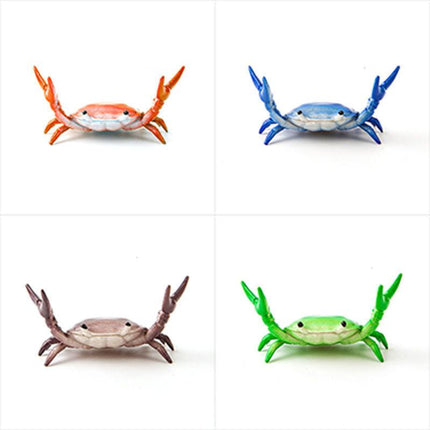 3-Pack Blue Creative Crab Pen Holders - Cute Desk Organizer & Phone Stand - Novelty Office Decor & Gift Idea.