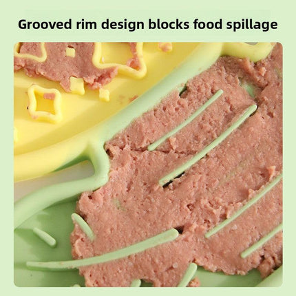 2-pcs Red Tulip Shaped Silicone Pet Licking Mat Slow Feeder Dog Cat Lick Pad with Suction Cups Anxiety Relief and Boredom Buster.