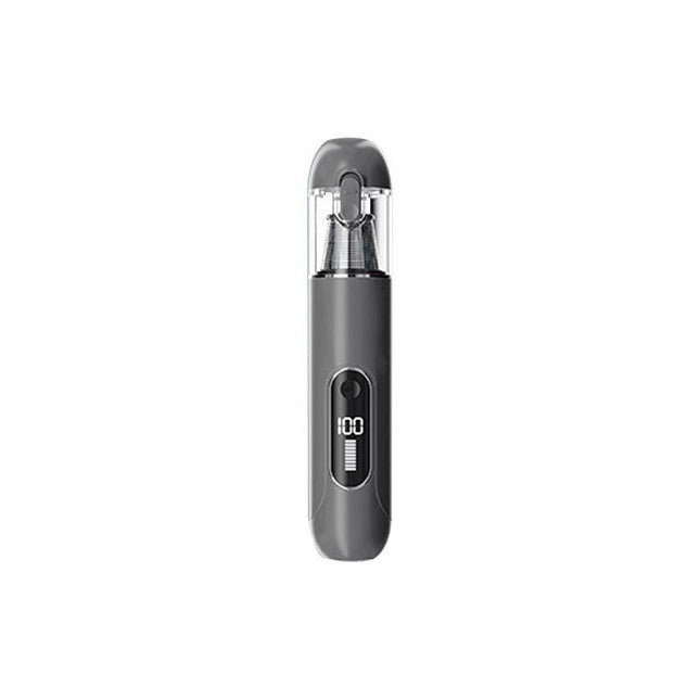 Grey 2-in-1 Cordless Handheld Car Vacuum Cleaner and Air Blower Powerful Suction Brushless Motor Portable Duster for Home and Auto.