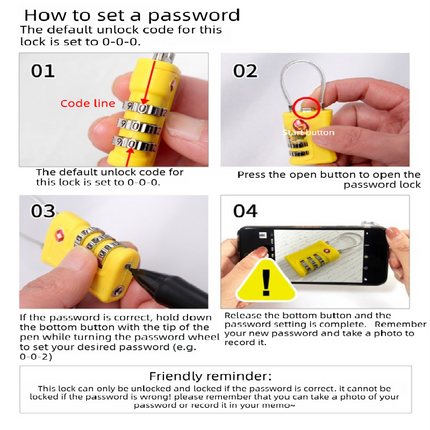Green TSA Approved Cable Combination Padlock 3-Digit Security Lock for Travel Luggage Suitcase Gym Lockers Durable Steel Wire Australian Travel Essential.