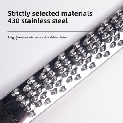 3-PCS Red Stainless Steel Lemon Zester and Cheese Grater 32cm Long Multi-functional Kitchen Grater for Citrus Ginger and Chocolate Australian Home Cooking.