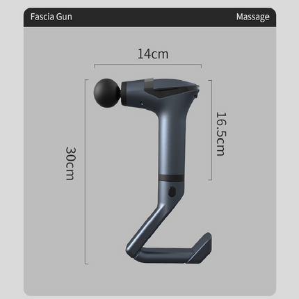 Yellow Professional Massage Gun with Extension Handle and Back Strap 12 Speeds Deep Tissue Muscle Relief for Home Gym and Australian Athletes.