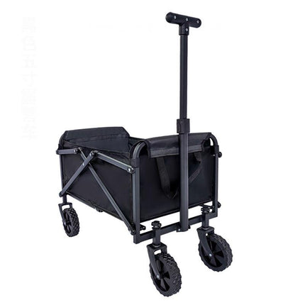 Mini Foldable Outdoor Camping & Utility Wagon with 5-Inch Wheels.