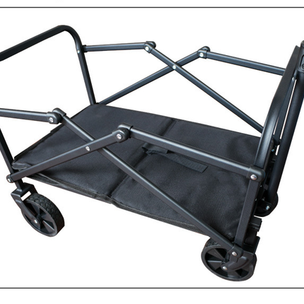 Mini Foldable Outdoor Camping & Utility Wagon with 5-Inch Wheels.
