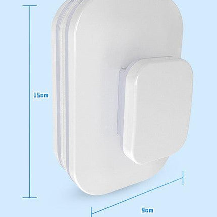 Magnetic Double Sided Window Cleaner for 18-30mm Double Glazed Glass High Rise Safety Wiper Tool White.