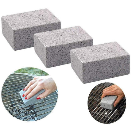 5 Pack Grill Cleaning Brick Pumice Stone BBQ Cleaner Block Heavy Duty Grease Remover for Griddle Stove and Kitchen Sink.