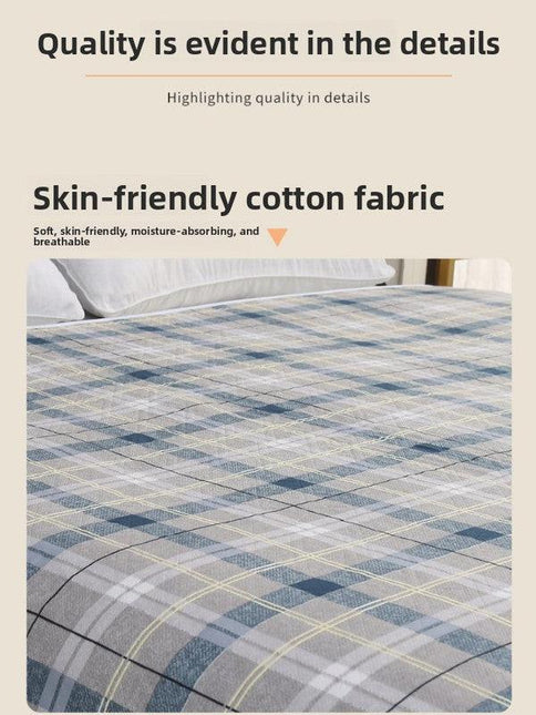 Washable Incontinence Bed Pad 150x200cm Reusable Waterproof Mattress Protector with Non-Slip Backing 4-Layer Absorbent Underpad for Elderly and Adults Dark Brown.