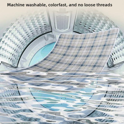Washable Incontinence Bed Pad 150x200cm Reusable Waterproof Mattress Protector with Non-Slip Backing 4-Layer Absorbent Underpad for Elderly and Adults Medium blue.