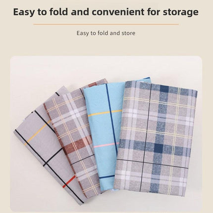 Washable Incontinence Bed Pad 150x200cm Reusable Waterproof Mattress Protector with Non-Slip Backing 4-Layer Absorbent Underpad for Elderly and Adults Medium blue.