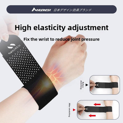 2PCS Adjustable Wrist Support Brace Ultra Thin Breathable Mesh Wrap for Sports Tennis Gym & Daily Office Use One Size Fits Most Cherry Blossom Pink.