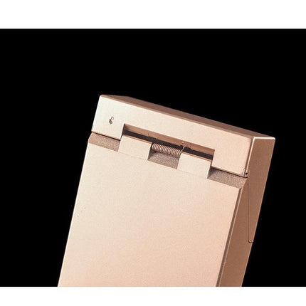 2 Pack Slim Cigarette Case Hard Shell Holder for 40 Cigarettes Durable ABS Plastic Crush Proof Box with Spring Clip Moisture Resistant Pocket Container Black and Silver.