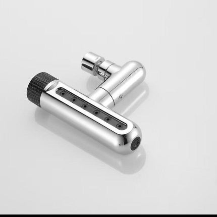 Universal Kitchen Tap Extender 6 Spray Modes with Waterfall Effect 360 Degree Swivel Faucet Aerator Head Anti-Splash Nozzle Attachment Brass Interface for Sink Washing Up.