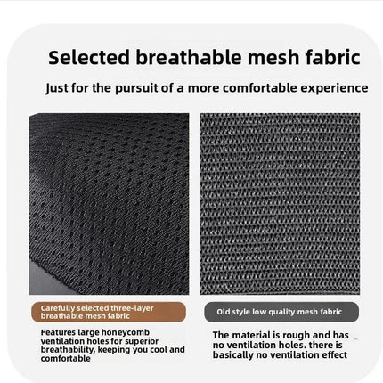 Electric Shiatsu Massage Pillow with Heat - Deep Kneading Neck & Back Massager - Portable Car & Home Cushion for Muscle Relief - Brown.