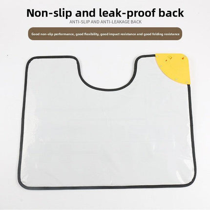 Yellow Electronic Toilet Piano Mat - Funny Musical Floor Keyboard for Bathroom Entertainment - Novelty Gag Gift & Potty Training Toy - Waterproof & Non-Slip - Fits Standard Toilets.