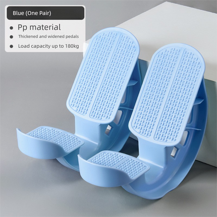 2 PCS Foot Rocker Calf Stretcher - Ankle & Lower Leg Stretching Board for Plantar Fasciitis & Achilles Relief - Anti-Slip Balance Wedge for Home & Office - Heavy Duty Blue.