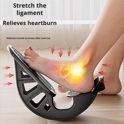 2 PCS Dual Foot Rocker with Connecting Bar - Calf & Ankle Stretcher System for Plantar Fasciitis Relief - Linked Incline Board with Stabiliser Axis - Heavy Duty Blue.