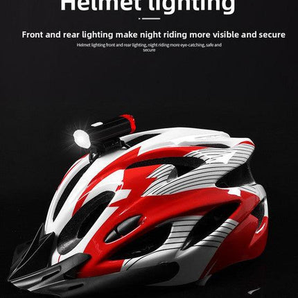 2 PCS USB Rechargeable Mini Bike Lights - Aluminium LED Front & Rear Safety Lamp Set - 150 Lumen High Brightness Flashlight for Helmet & Handlebar - IPX8 Waterproof - Black.