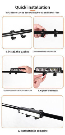 EOS610 1000 Lumen Anti-Glare Bike Light with Single Bracket Mount - USB Rechargeable LED Headlight 2000mAh - Waterproof Aluminium Horizontal Front Lamp for MTB & Road.