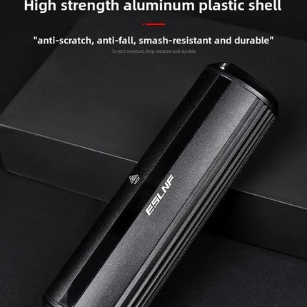 EOS620 1800 Lumen High Power Bike Light with Stable Dual Bracket Mount - 4000mAh Long Life Battery USB Rechargeable - Anti-Glare Aluminium LED Headlight for MTB & Commuting.
