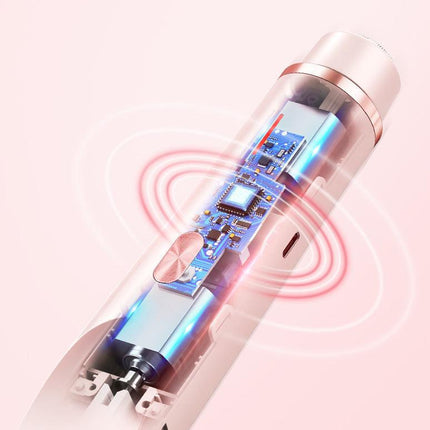 2-in-1 Electric Lady Shaver & Bikini Trimmer Dual Head Waterproof Wet & Dry Body Hair Remover Cordless Razor for Face Legs Underarms Blue.