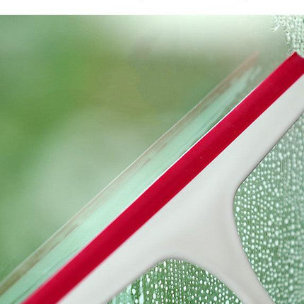 3 PCS Window Squeegee Set Shower Glass Wiper Streak Free TPR Blade Multi Purpose Cleaning Tool for Bathroom Mirror Car Tiles Red Green Blue.