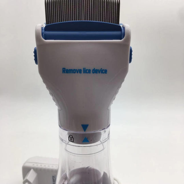 Portable Electric Pet Lice/Flea Comb with 3 Filters - Physical Head Lice Remover and Grooming Vacuum for Cats & Dogs.