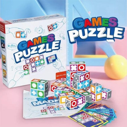 Basic Edition Kids Logic Thinking Matching Game - Interactive Educational Puzzle Toy Tabletop Board Game.