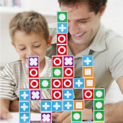 Basic Edition Kids Logic Thinking Matching Game - Interactive Educational Puzzle Toy Tabletop Board Game.