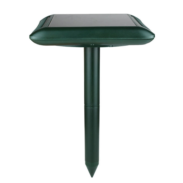 Solar Underground Snake Repeller - Vibration & Sonic Pulse Deterrent for Varmints and Reptiles.
