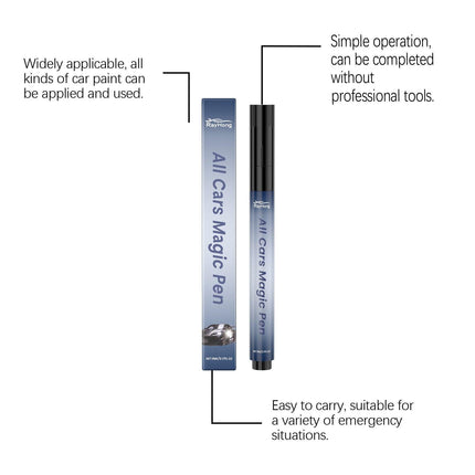 3-Pack All-Cars Magic Scratch Repair Pen - Automotive Paint Surface Scratch Remover, Refurbishment, and Polishing Pen (5ml).