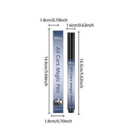 3-Pack All-Cars Magic Scratch Repair Pen - Automotive Paint Surface Scratch Remover, Refurbishment, and Polishing Pen (5ml).